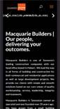 Mobile Screenshot of macquariebuilders.com.au